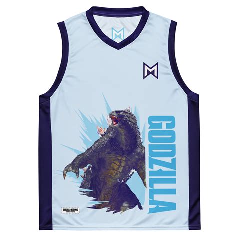 Monsterverse Godzilla x Kong: Team Godzilla 54 Basketball Jersey