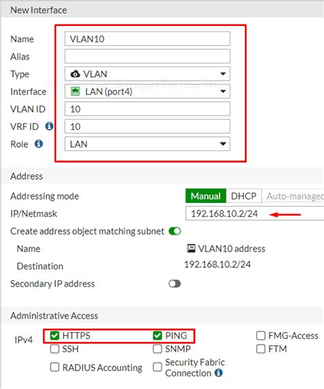 Implementation of Firewall Policies :FortiGate (Part 2) - Hacking Articles