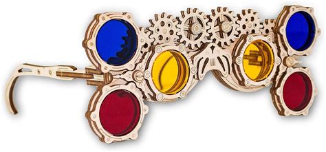 Buy Eco Wood Art 3D Puzzle, Goggles Triangle (Glasses) Online at Lowest ...