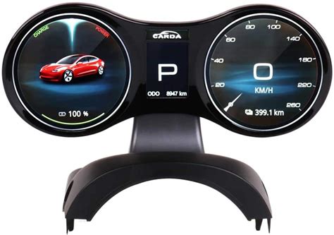 Buy ThinSGO Tesla Model 3 Model Y Instrument Cluster Dashboard Display ...