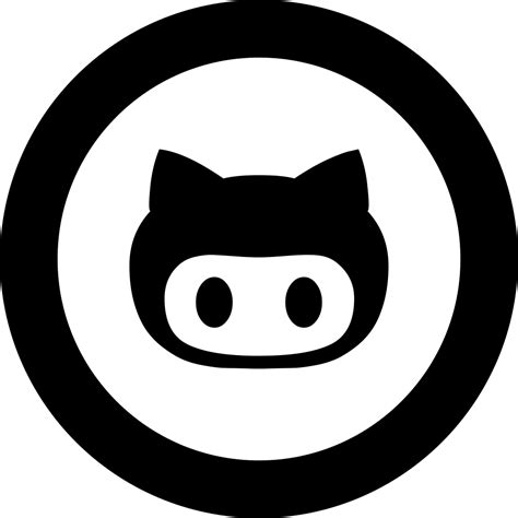 github logo svg png icon free download (#4266) - onlinewebfonts.