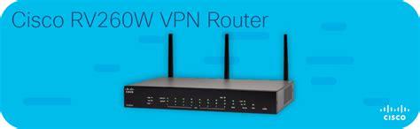 Cisco RV260W VPN Router | 8 Gigabit Ethernet (GbE) Ports | Wireless-AC ...