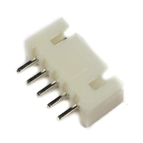 5 Pin JST Connector Male - 2.54mm Pitch (Pack of 100) – ArrowTechCart