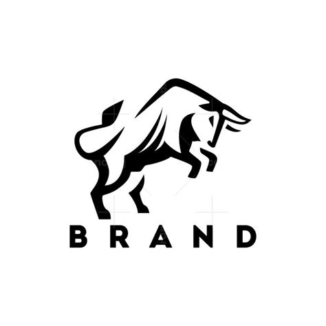 Bull Logo | Bull logo, Taurus logo, Graphic design logo
