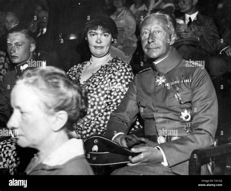 From left: Prince Wilhelm of Prussia, his mother Crown Princess Cecilie ...