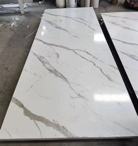 Carbon Slate Marble Wall Panel TV Background Wall Panel - PVC Marble Sheet and Carbon Slate