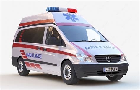 3d现代急救车救护车模型,现代急救车救护车3d模型下载_学哟网