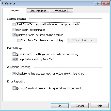 ZoomText Tutorial 的图像结果