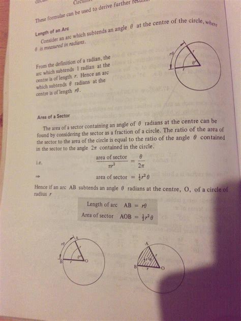 Image result for Sector Area Examples