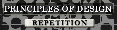 Image result for Principles of Design Repetition