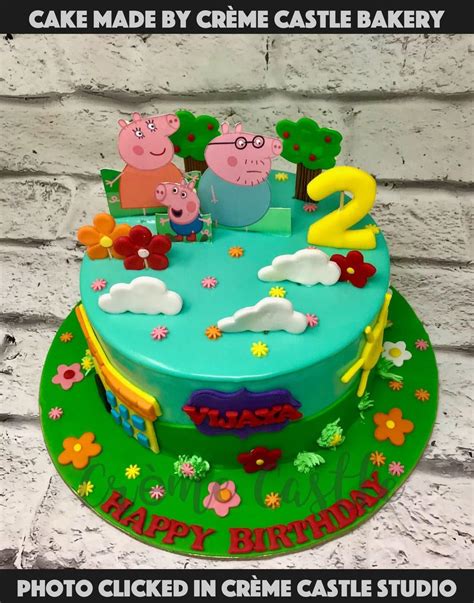Peppa in the Garden Cake – Creme Castle