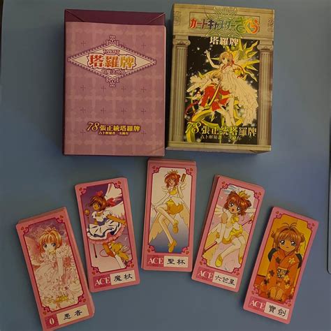 Cardcaptor Sakura Tarot deck, Hobbies & Toys, Memorabilia ...