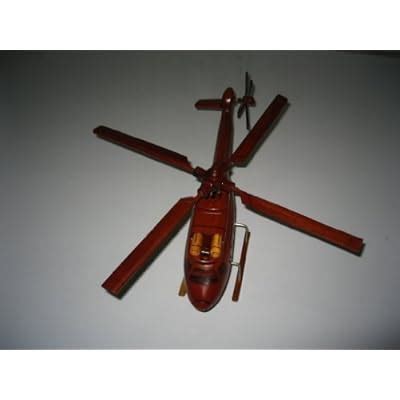 Minh xuan made in Vietnam Cougar Mk2 Hand Craft Wooden Model Helicopter ...