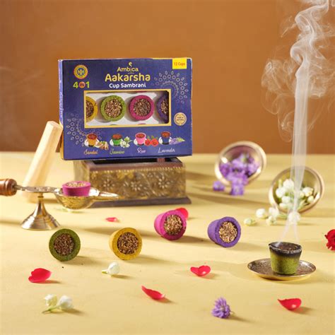 Ambica | Cup Sambrani | Sambrani Incense