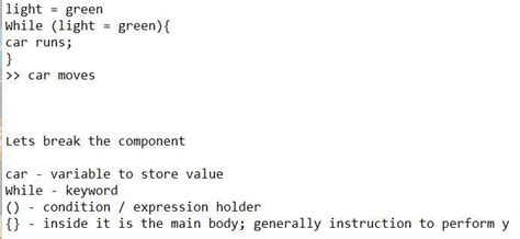 explain the while loop with syntax - Brainly.in