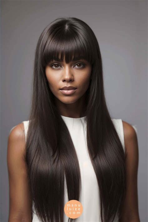 Long Straight Haircut