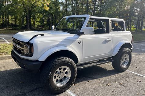 2022 Ford Bronco Outer Banks 2-Door for sale on BaT Auctions - sold for ...