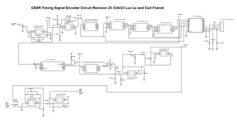 Scheme-it | CESR Timing Signal Encoder Circuit | DigiKey