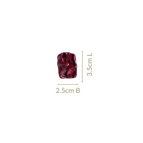Jewellery Online - Premium Earthy Glam Maroon Stud Earrings | Nestasia