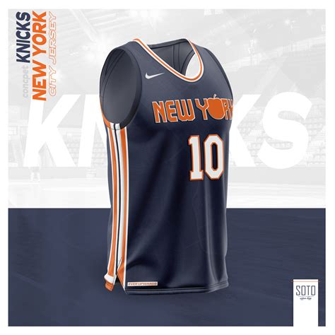 NBA City Edition - NEW YORK KNICKS - concept by SOTO UD on Behance