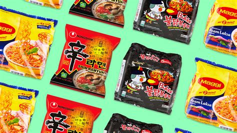Download Famous Asian Instant Noodles Packs Wallpaper | Wallpapers.com
