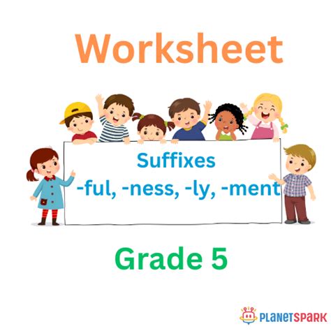 Class 5 English Worksheet on Degrees of Adjectives – Positive ...