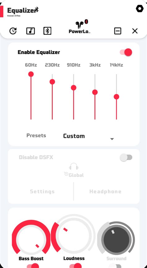 Image result for EQ Settings Android