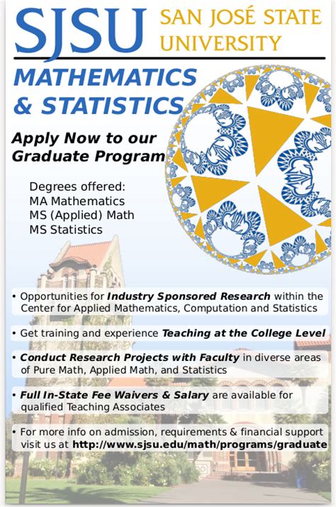 Image result for Graduate Math Programs