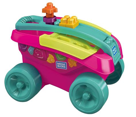Kaupa Fisher Price - Mega Bloks - Shapes Sorting Wagon Pink (FVJ48)
