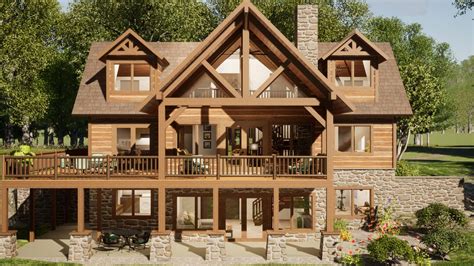 Custom Timber Home Plans Timberlyne | Timber Frame Homes, Wood Cabins,
