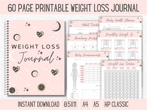 Weight Loss Journal Printable