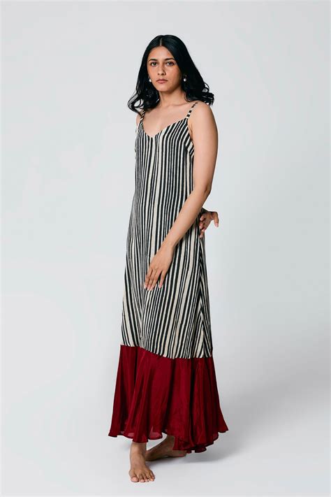 The Burnt Toast - Ruffle Slip Dress - Elahe