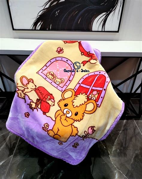 Gopesh e-Sales® Newborn Baby Blanket Soft Mink Blanket for Rainy Season ...