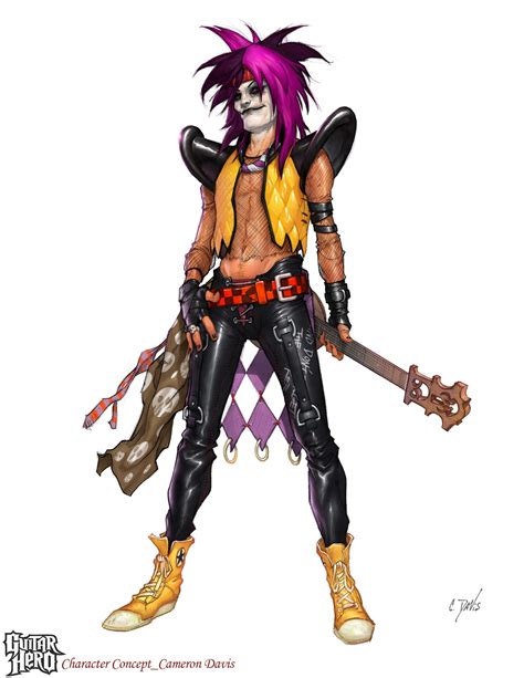 ArtStation - Izzy Sparks - Guitar Hero 5