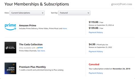 Image result for Amazon Subscriptions