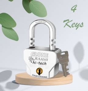 Fithome Alone Raami Atoot 70MM Lock for Home Gate Shop Shutter Door, 4 ...