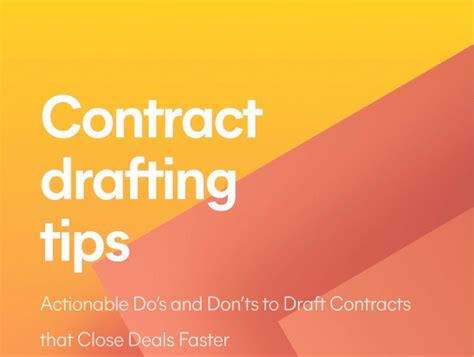 Image result for Contract Writing Tips