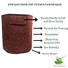 Sow and Grow Air Pruning Geo Fabric 500 Gsm Grow Bags 18X18 Inches ...