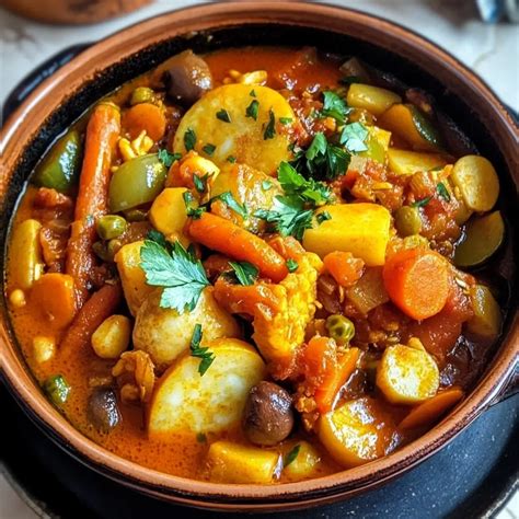 Moroccan Vegetable Tagine - My Tried Recipes