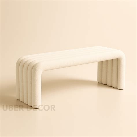 Nuvin Arc – Modern Nordic Bench with Sculptural Form | Minimalist Shoe ...