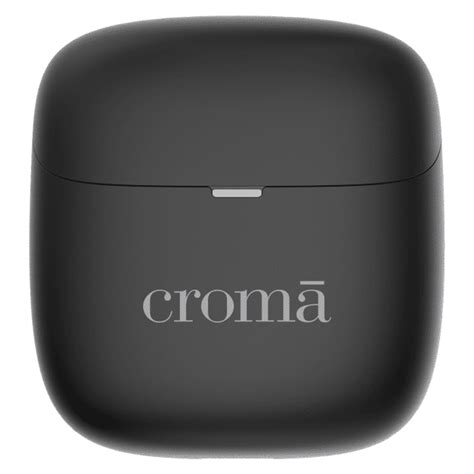 Buy Croma TWS Earbuds (Fast Charging, Black and Grey) Online – Croma