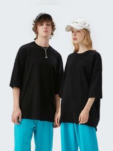 Tdoc Solid Couple Round Neck Black T-Shirt - Buy Tdoc Solid Couple ...