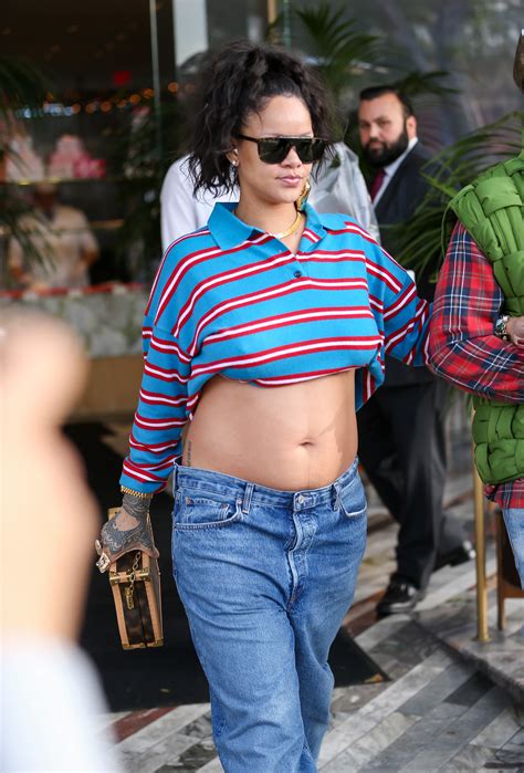 Rihanna Shares Pregnancy Cravings and Glimpse of Baby Bump