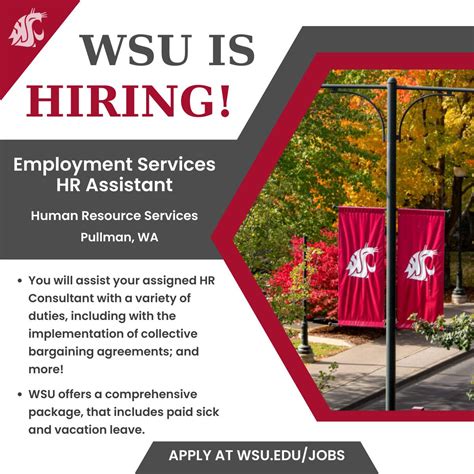 WSU Careers on LinkedIn: Employment Services HR Assistant - Project