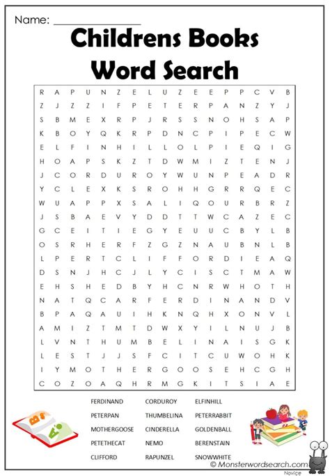 Free Printable Childrens Books - Printable Word Searches