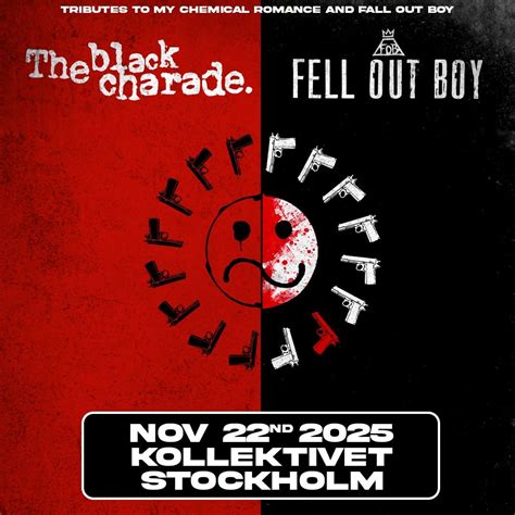 Fell out Boy | The Black Charade | Kollektivet Livet, Stockholm ...