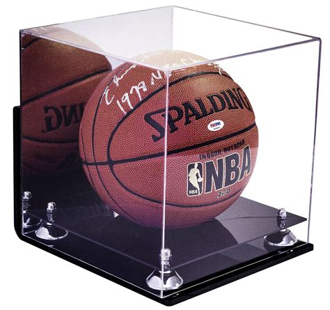 Better display cases acrylic full size basketball display case with ...