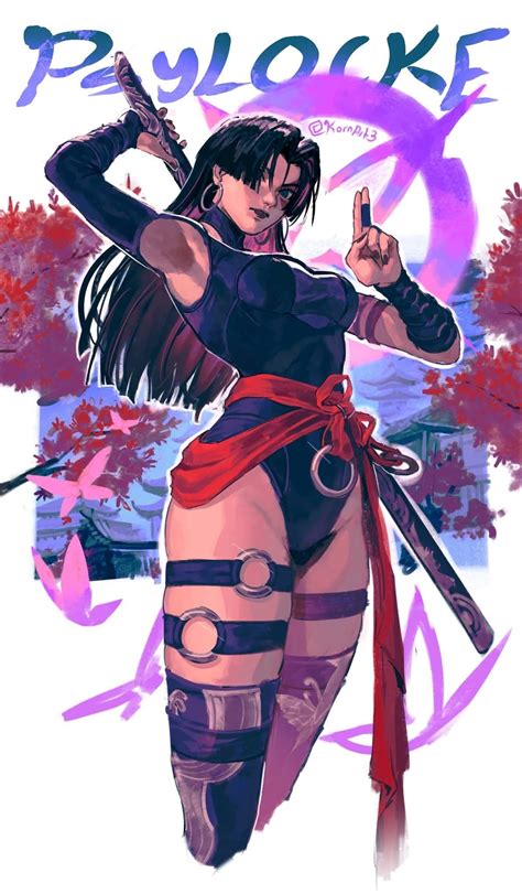 Psylocke/Revanche (Kwannon ) - X MEN | Psylocke, Marvel superheroes ...