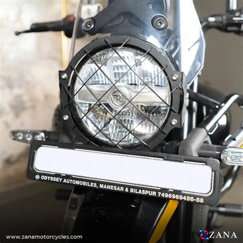 HEADLIGHT GUARD BLACK TYPE-2 FOR HIMALAYAN 450