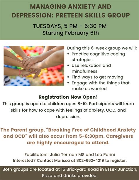 Therapy Groups | Essex Pediatrics